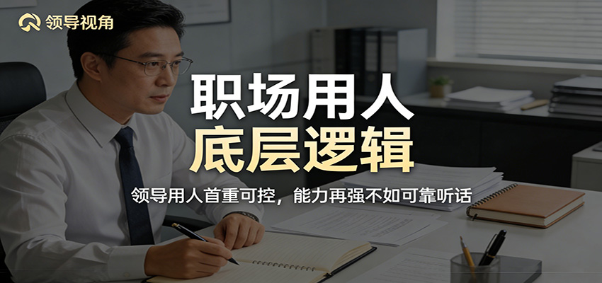 公众号付费文章:职场用人底层逻辑,领导用人首重可控,能力再强不如可靠听话江海课源资源网-全网优质资源免费下载-实用教程素材分享平课源网